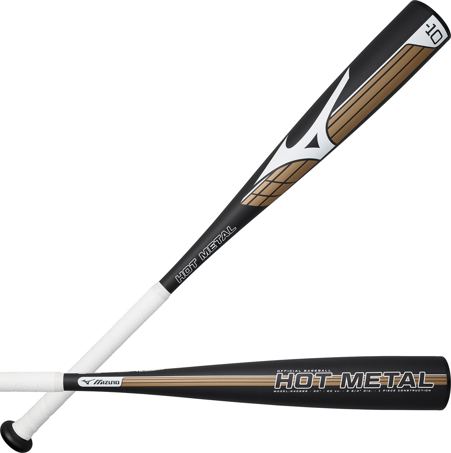 Mizuno Hot Metal 2¾'' USSSA Bat (-10) product image