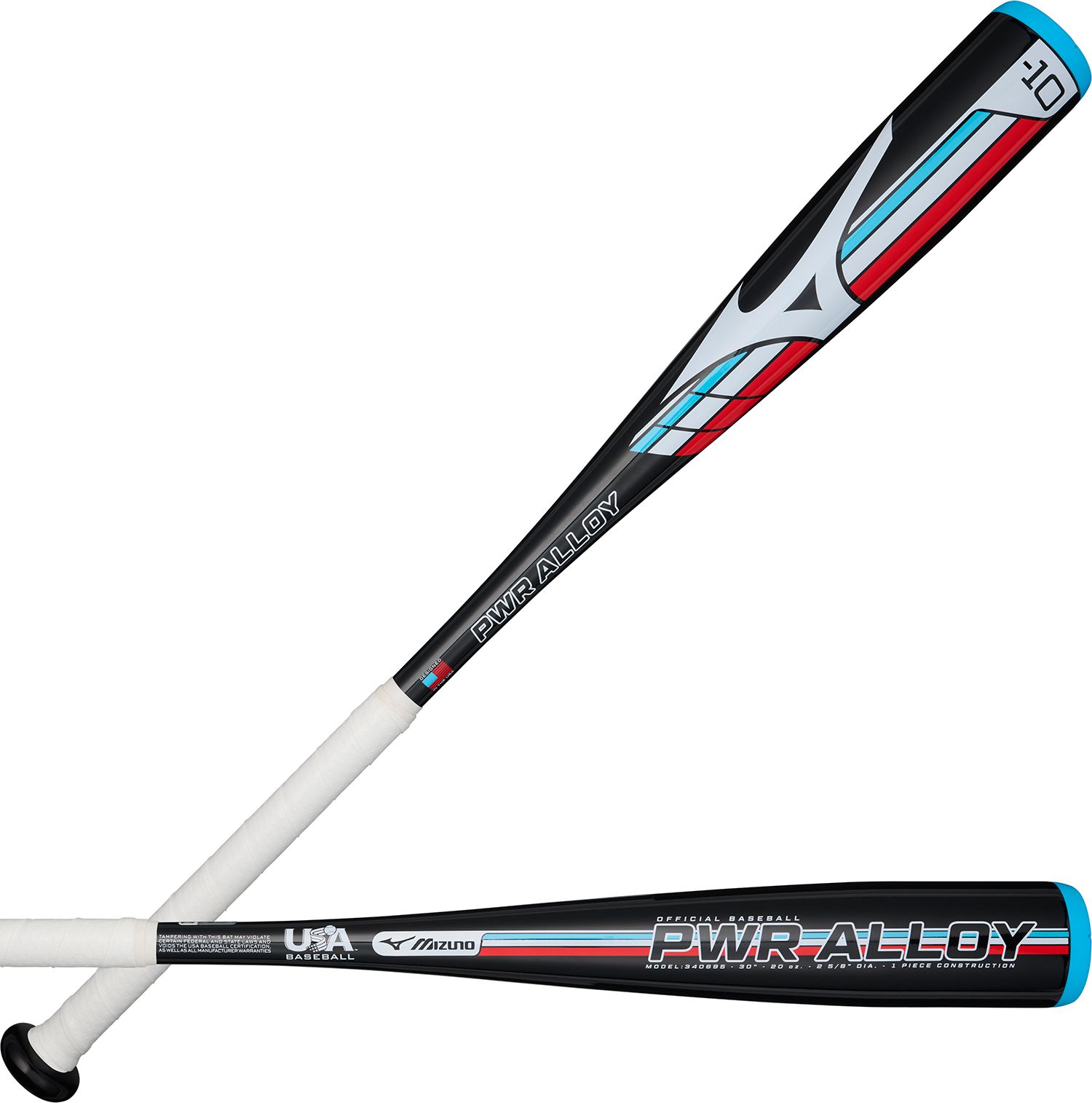 Mizuno PWR Alloy USA Youth Bat (-10) product image