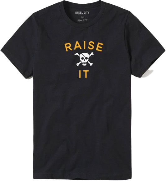Steel City Men's Pittsburgh Black 'Raise It' T-Shirt product image
