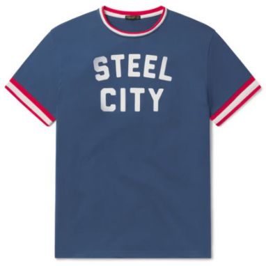 sorry, Steel City Men's Pittsburgh Logo Parker Short Sleeve T-Shirt is currently out of stock