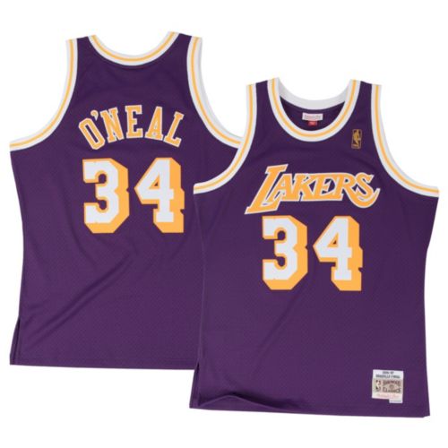 Mitchell & Ness Men's Los Angeles Lakers Shaquille O'Neal #34