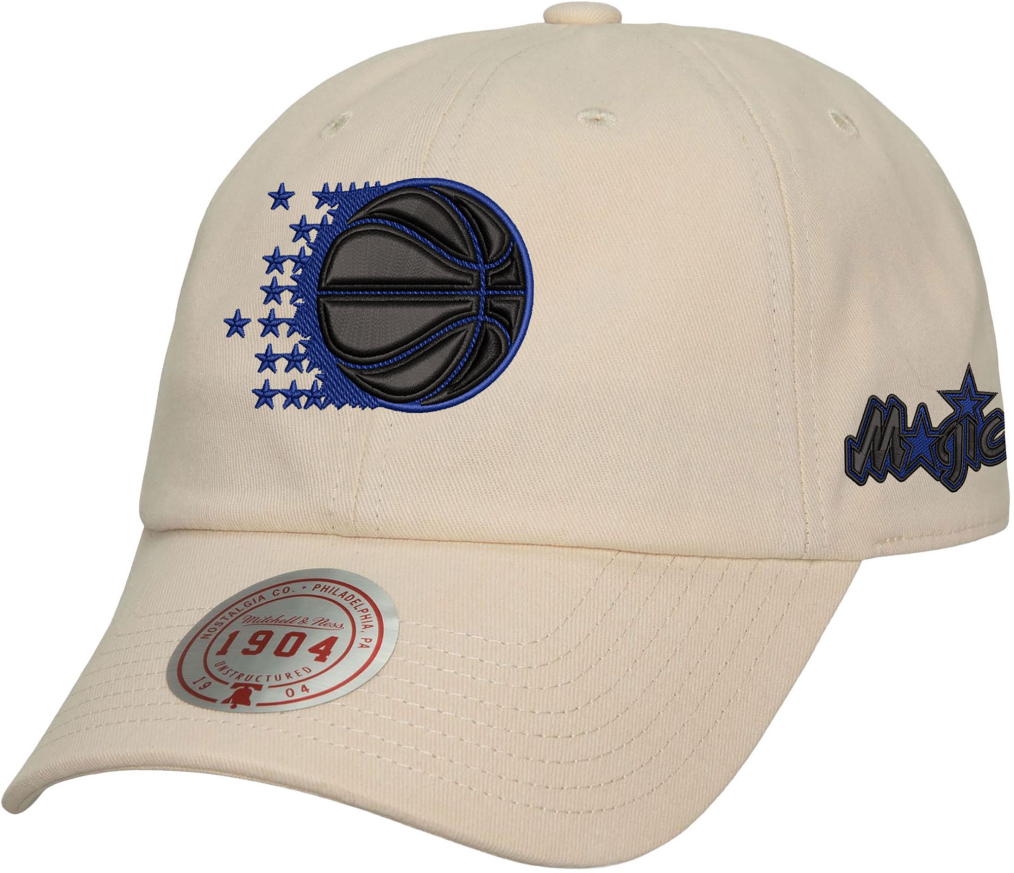 Mitchell & Ness Adult Orlando Magic Off White 1904 Strapback Hat product image