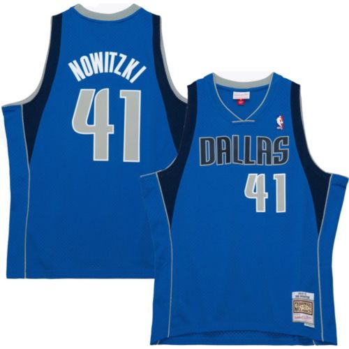 Mitchell & Ness Men's Dallas Mavericks Dirk Nowitzki #41 Swingman