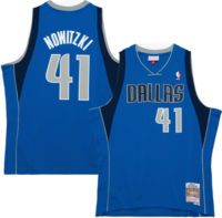 Mitchell & Ness Adult Dallas Mavericks Dirk Nowitzki #41 Blue 2010