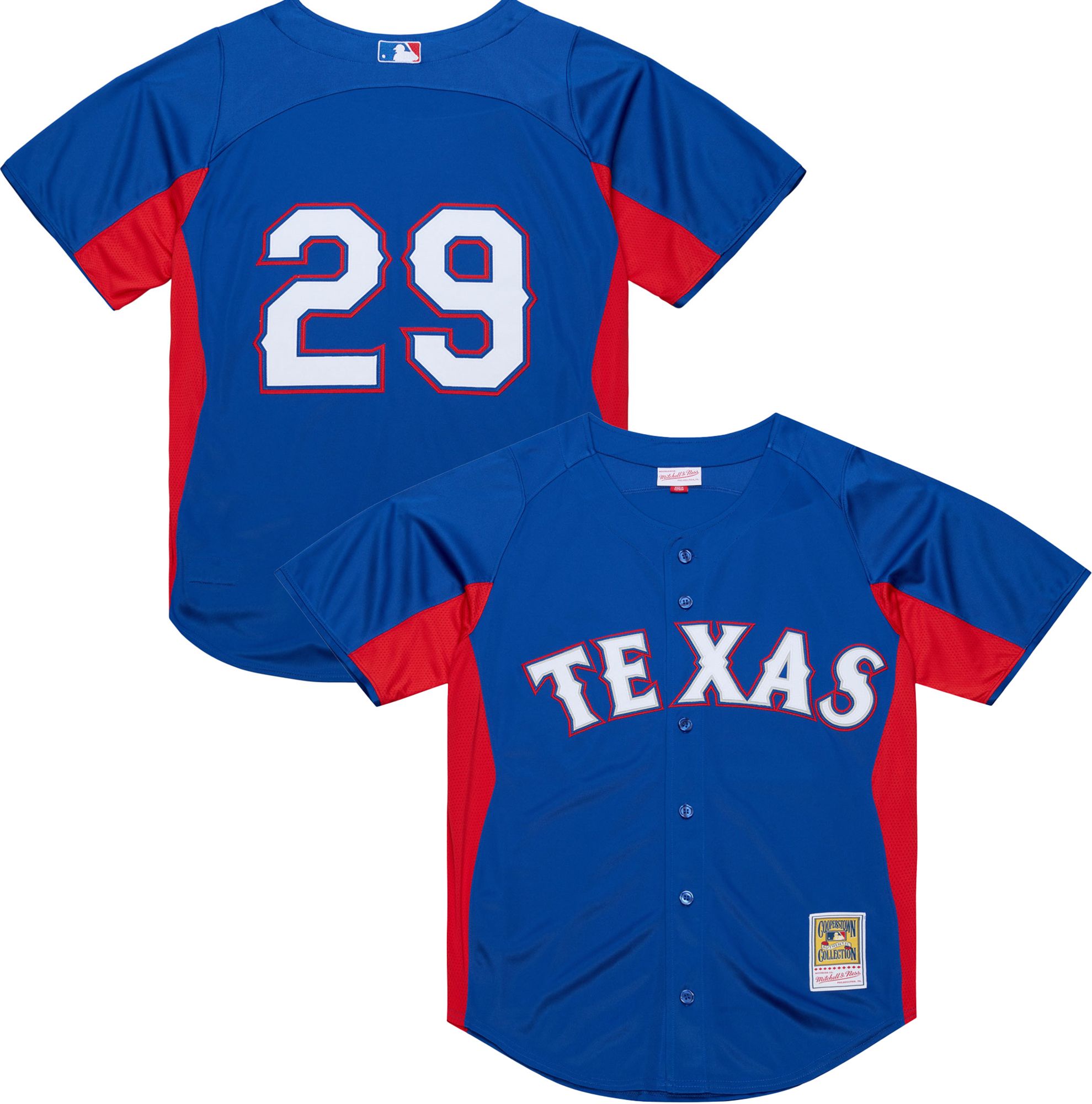 Mitchell & Ness Men's Texas Rangers Adrián Beltré #29 Royal Mesh Alternate Jersey product image