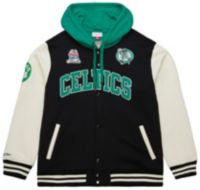 Mitchell & Ness Men's Boston Celtics Black Courtside Fleece Jacket