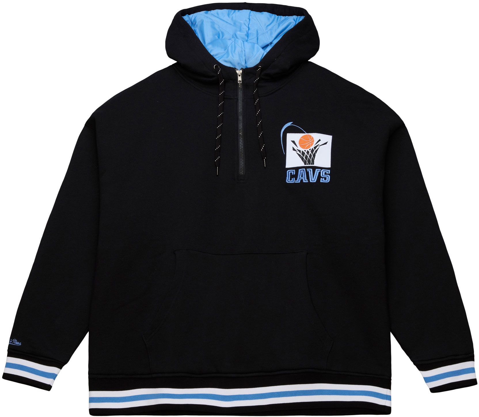 Mitchell & Ness Men's Cleveland Cavaliers Black Throw It Back Hoodie product image