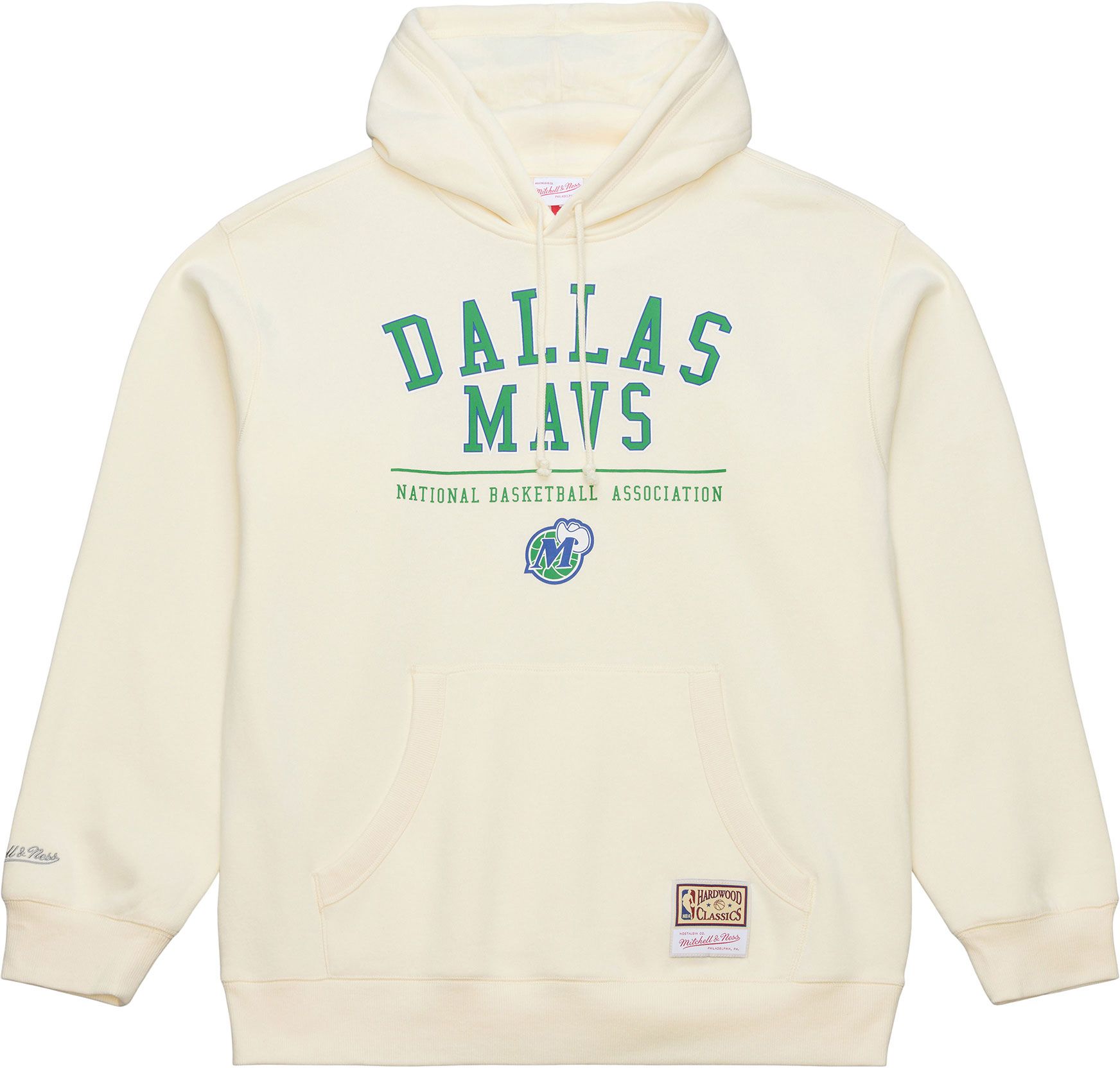 Mitchell & Ness Men's Dallas Mavericks Off White All In Hoodie product image
