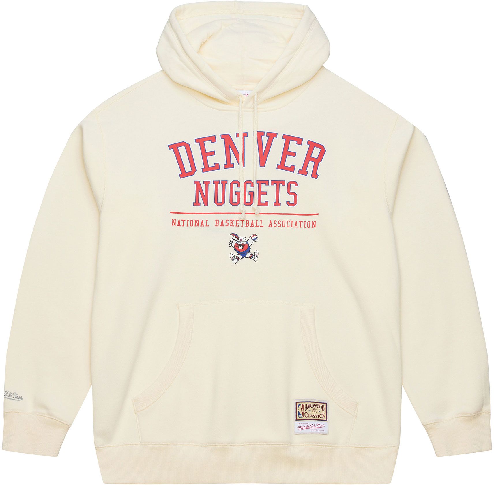 Mitchell & Ness Men's Denver Nuggets Off White All In Hoodie product image