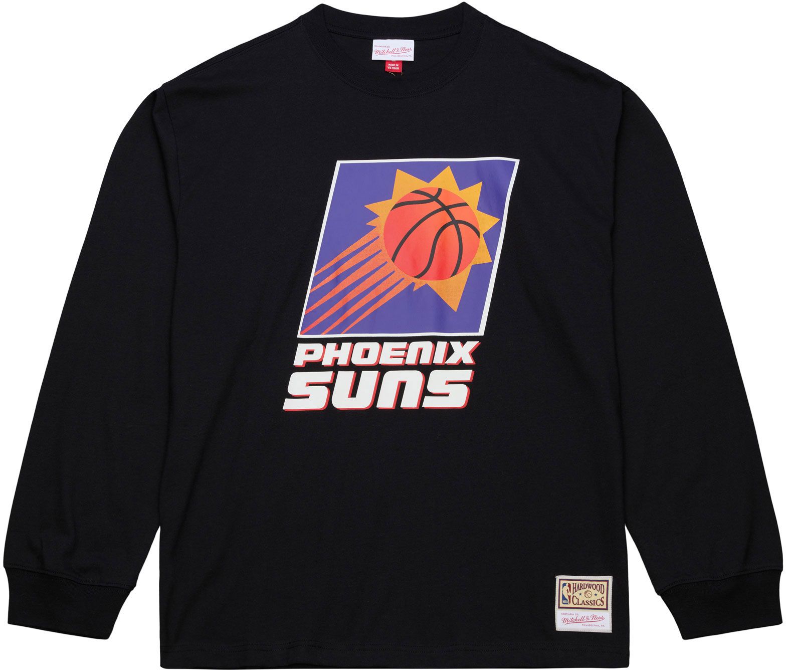 Mitchell & Ness Men's Phoenix Suns Black All In Long Sleeve T-Shirt product image