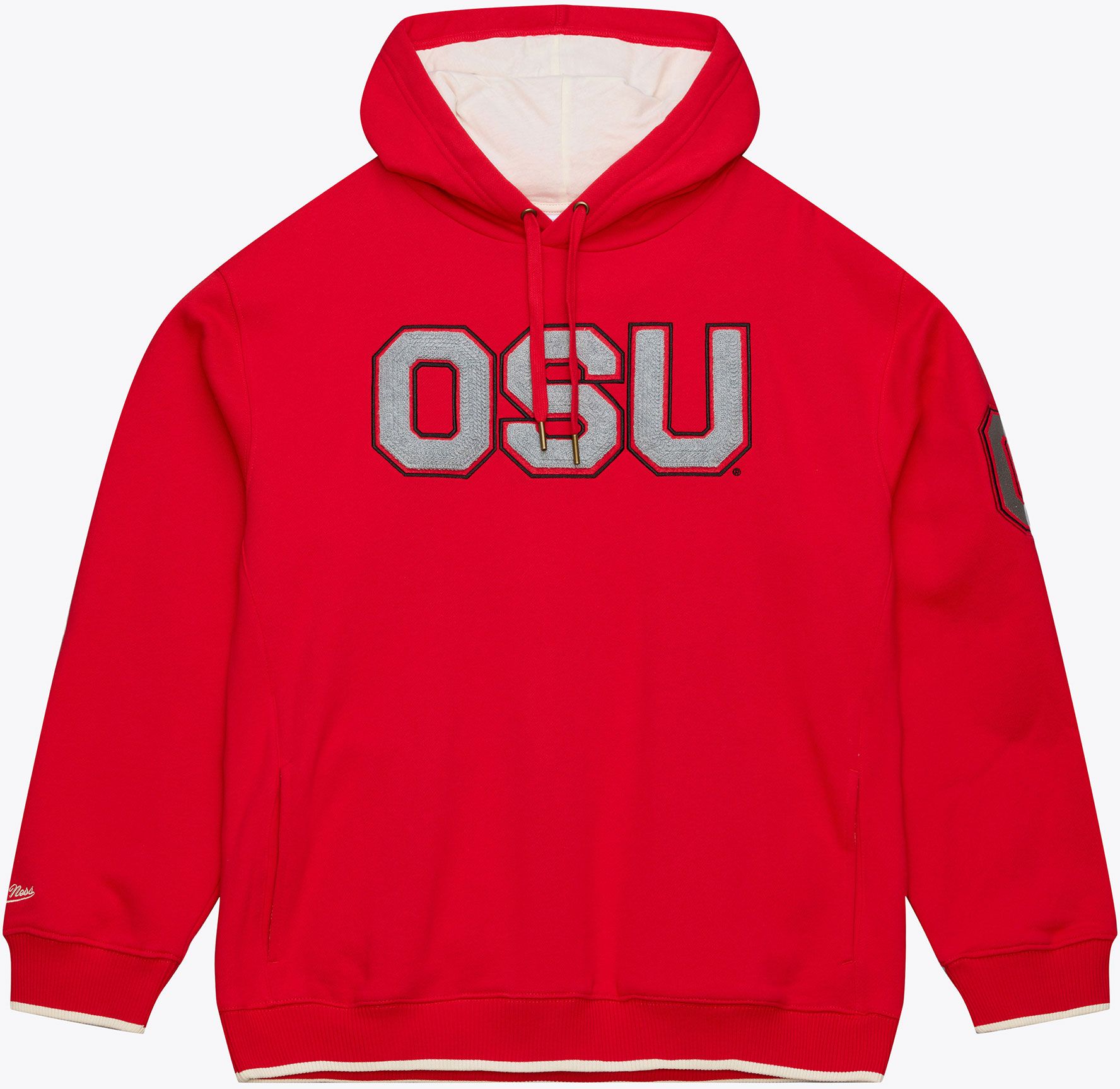 Mitchell & Ness Men's Ohio State Buckeyes Red Hoodie product image