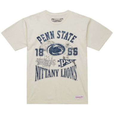 sorry, Mitchell & Ness Men's Penn State Nittany Lions Natural Heritage Scholar Short Sleeve T-Shirt is currently out of stock