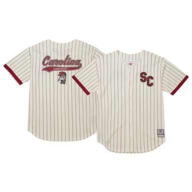 sorry, Mitchell & Ness Men's South Carolina Gamecocks Cream Button Front On Campus Mesh Jersey is currently out of stock