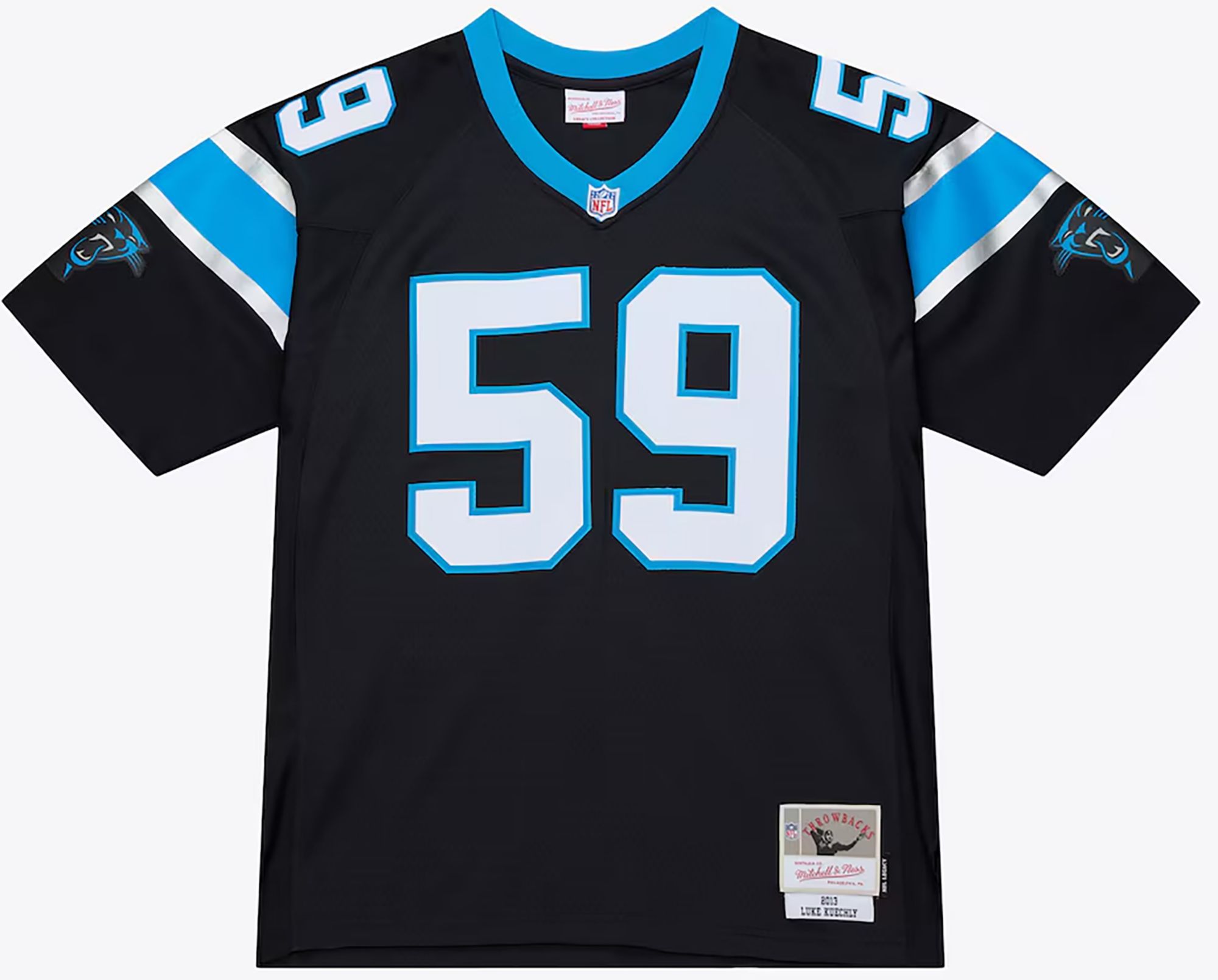 Mitchell & Ness Men's 2013 Carolina Panthers Luke Kuechly #59 Black Legacy Jersey product image