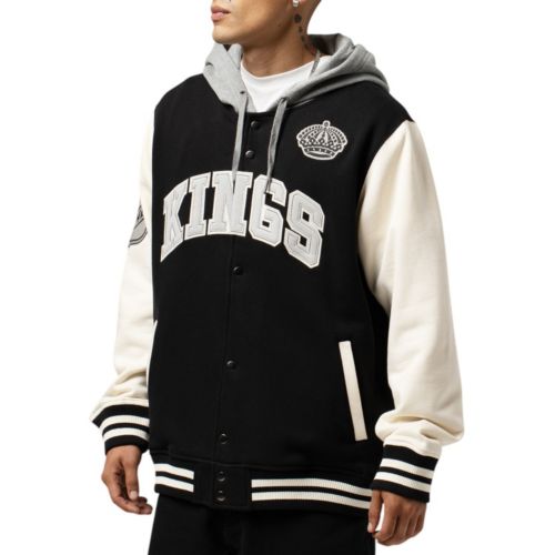 NHL Men's Los Angeles Kings Black Rink Train Quarter-Zip Pullover