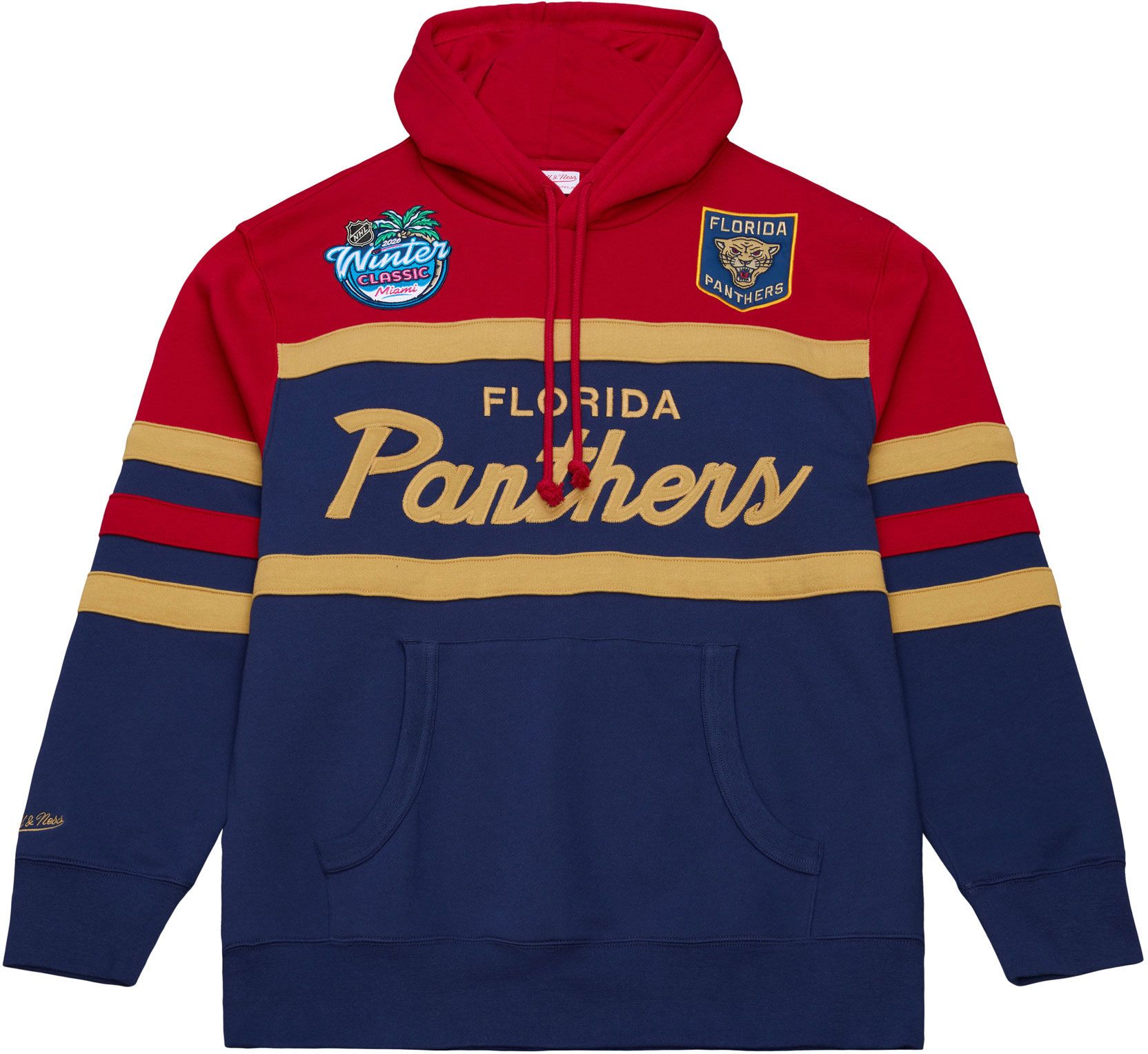 Mitchell & Ness Men's Florida Panthers Winter Classic 2026 Head Coach Pullover Hoodie product image