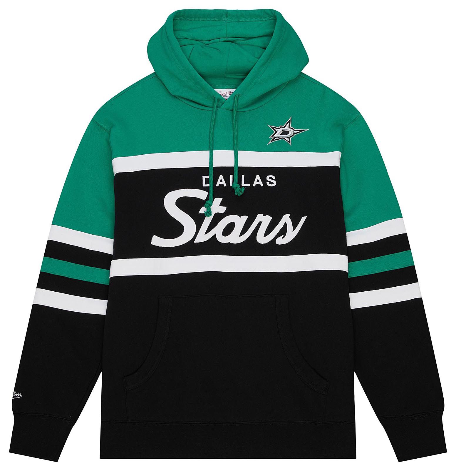 Mitchell & Ness Men's Dallas Stars Black Head Coach Pullover Hoodie product image