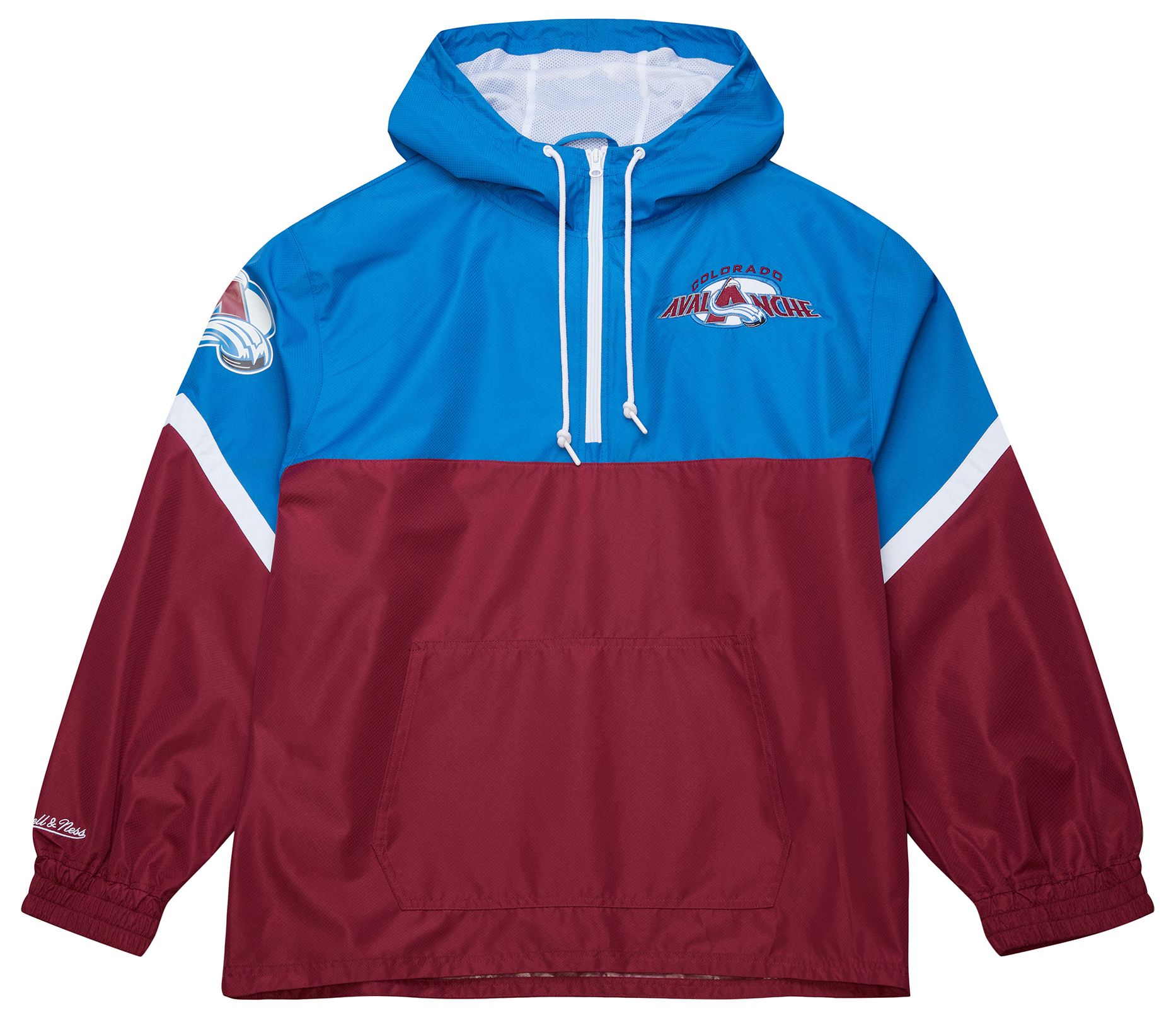 Mitchell & Ness Men's Colorado Avalanche Red Anorak Windbreaker Jacket product image