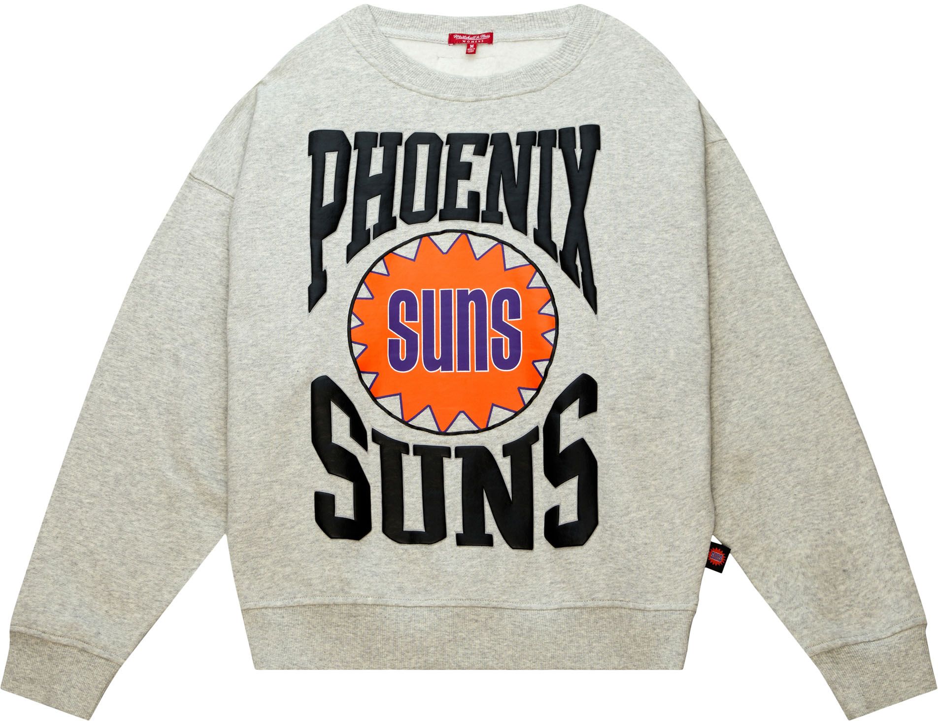 Mitchell & Ness Women's Phoenix Suns Grey Retro Crewneck Sweatshirt product image