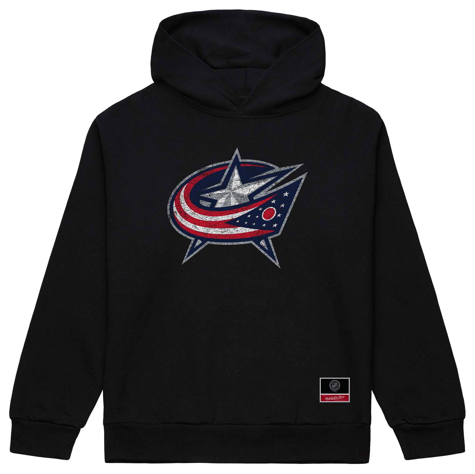Mitchell & Ness Women's Columbus Blue Jackets Black Chirp Pullover Hoodie product image