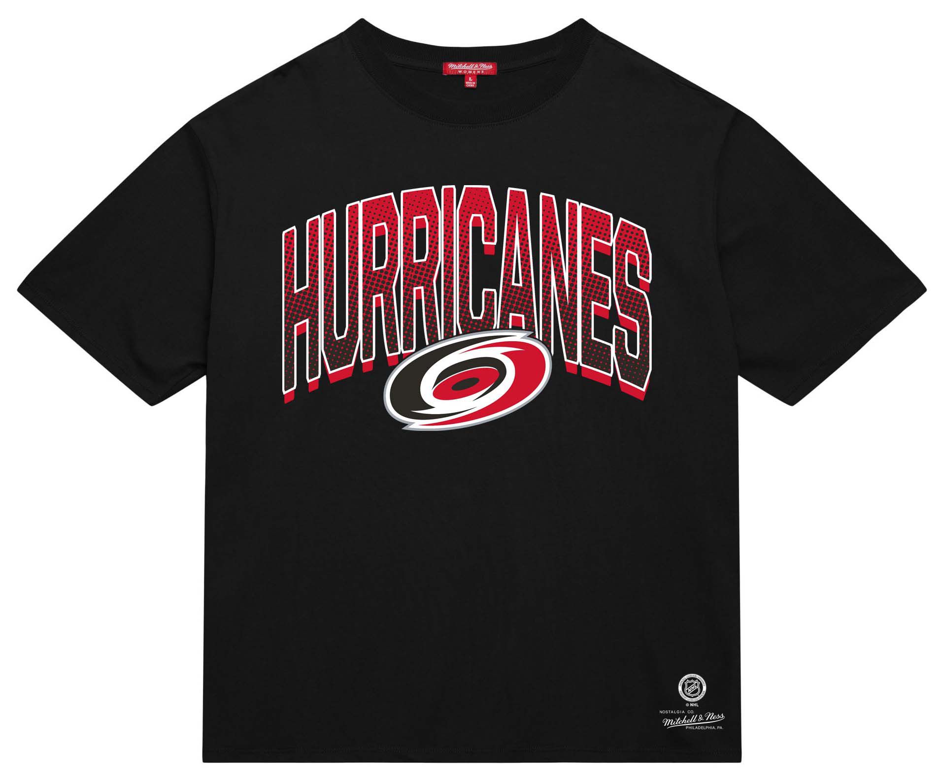 Mitchell & Ness Women's Carolina Hurricanes Goal Scorer Black T-Shirt product image