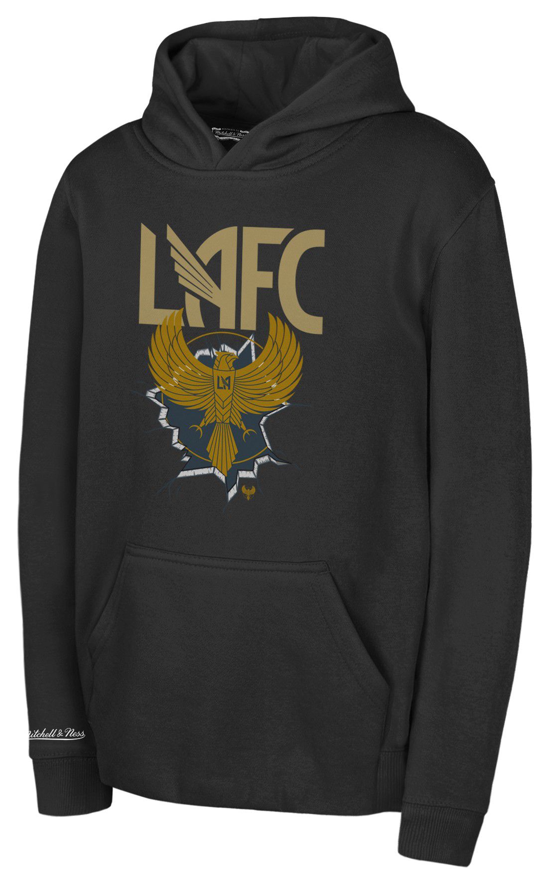 Mitchell & Ness Youth Los Angeles FC Black Mascot Pullover Hoodie product image