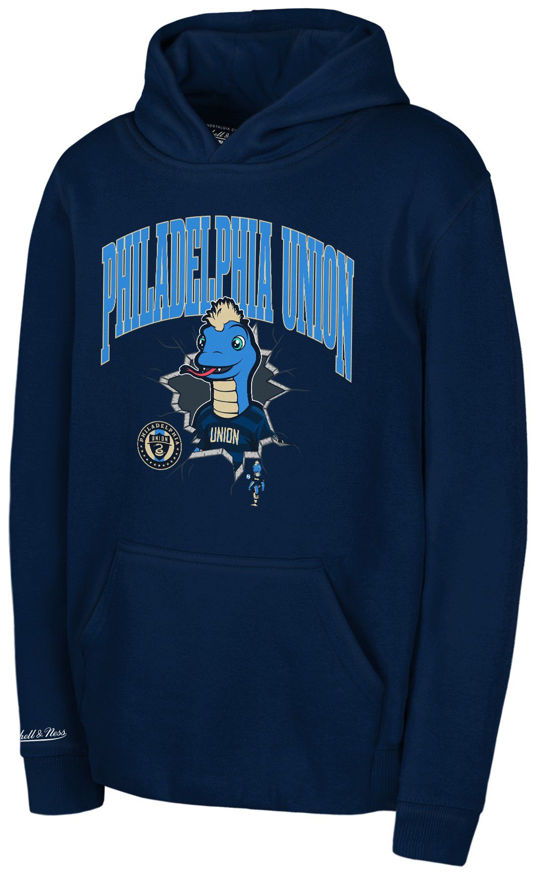 Mitchell & Ness Youth Philadelphia Union Navy Mascot Pullover Hoodie product image