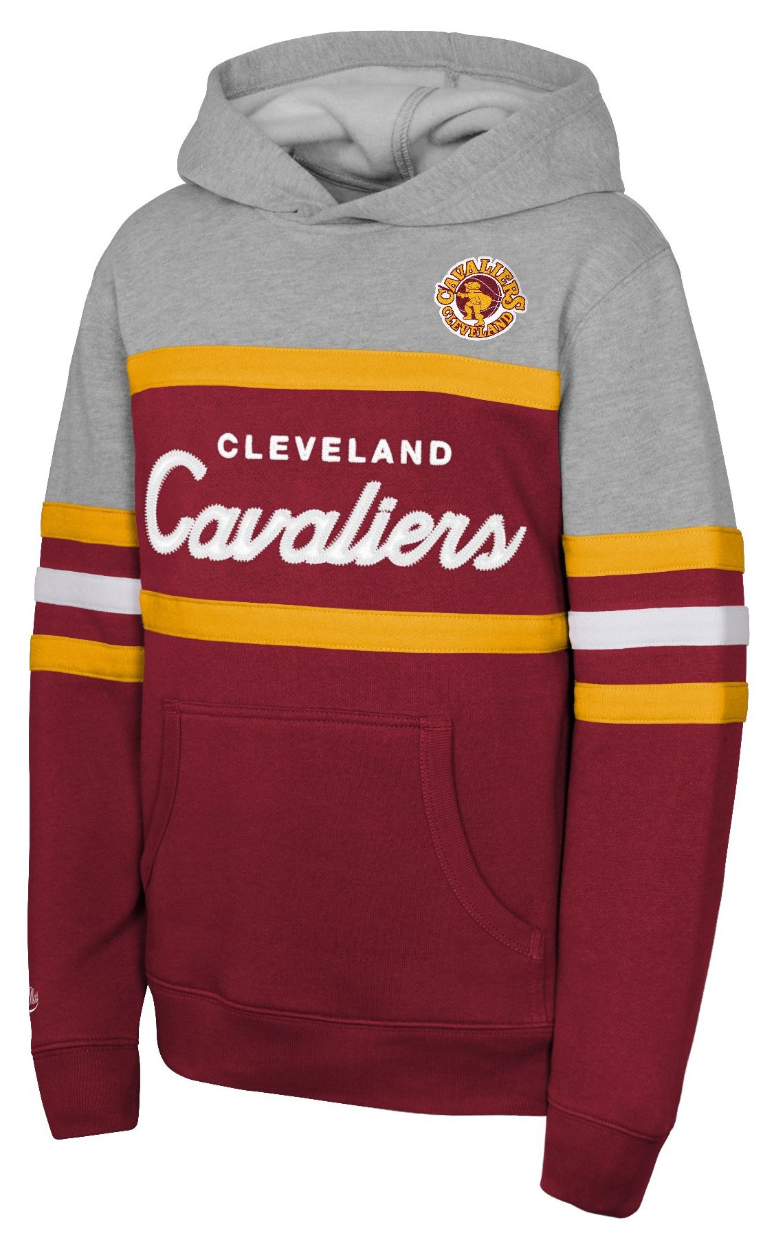 Mitchell & Ness Youth Cleveland Cavaliers Red Head Coach Pullover Hoodie product image