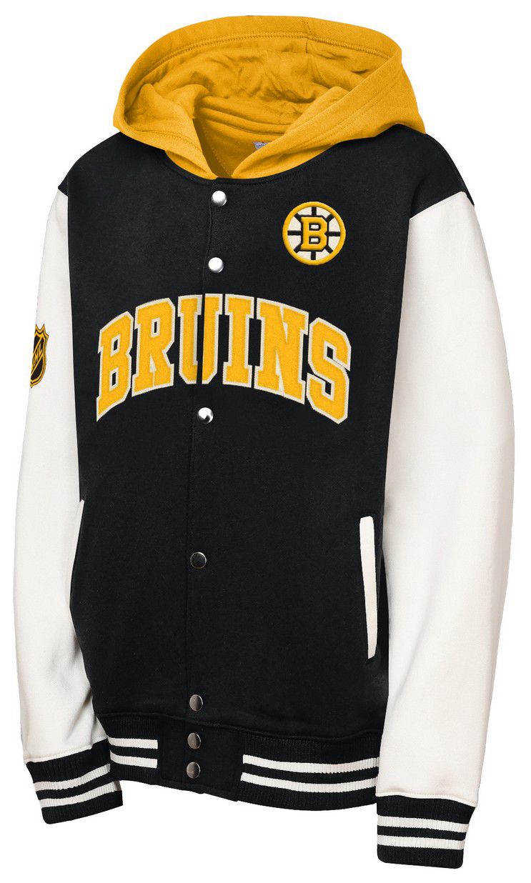 Mitchell & Ness Youth Boston Bruins Black Court Side Jacket product image