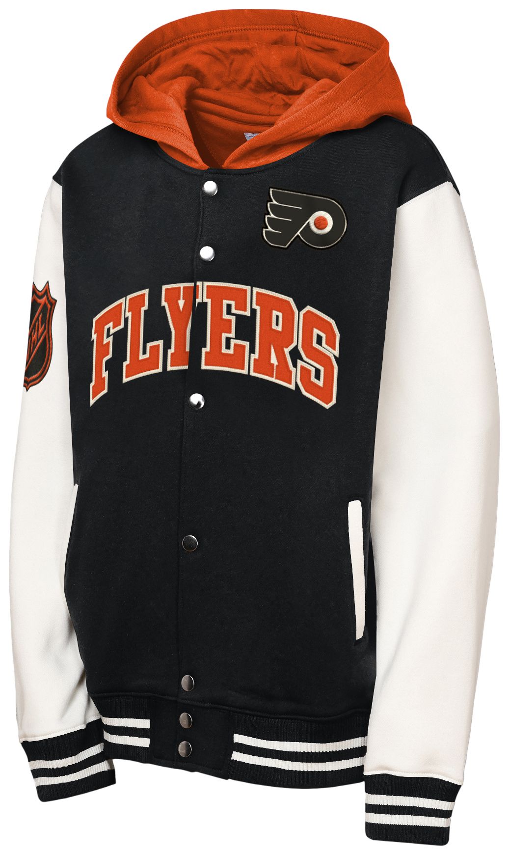 Mitchell & Ness Youth Philadelphia Flyers Black Court Side Jacket product image