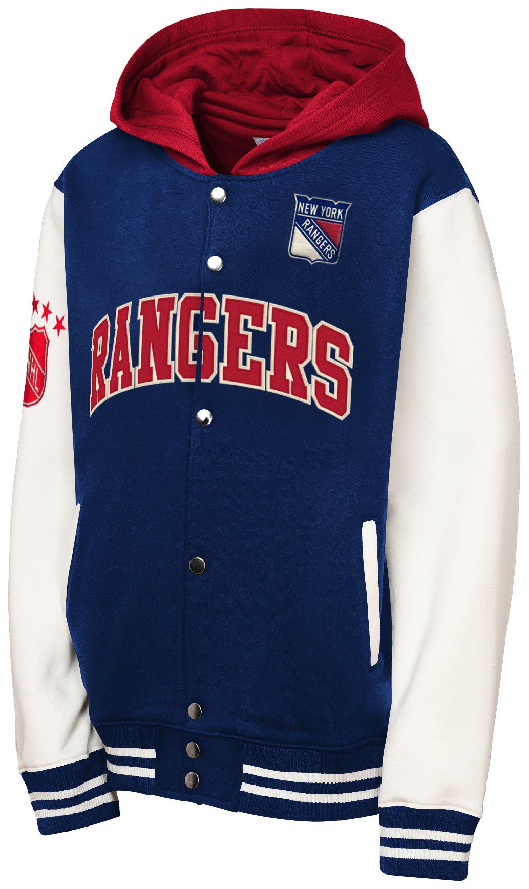 Mitchell & Ness Youth New York Rangers Navy Court Side Jacket product image