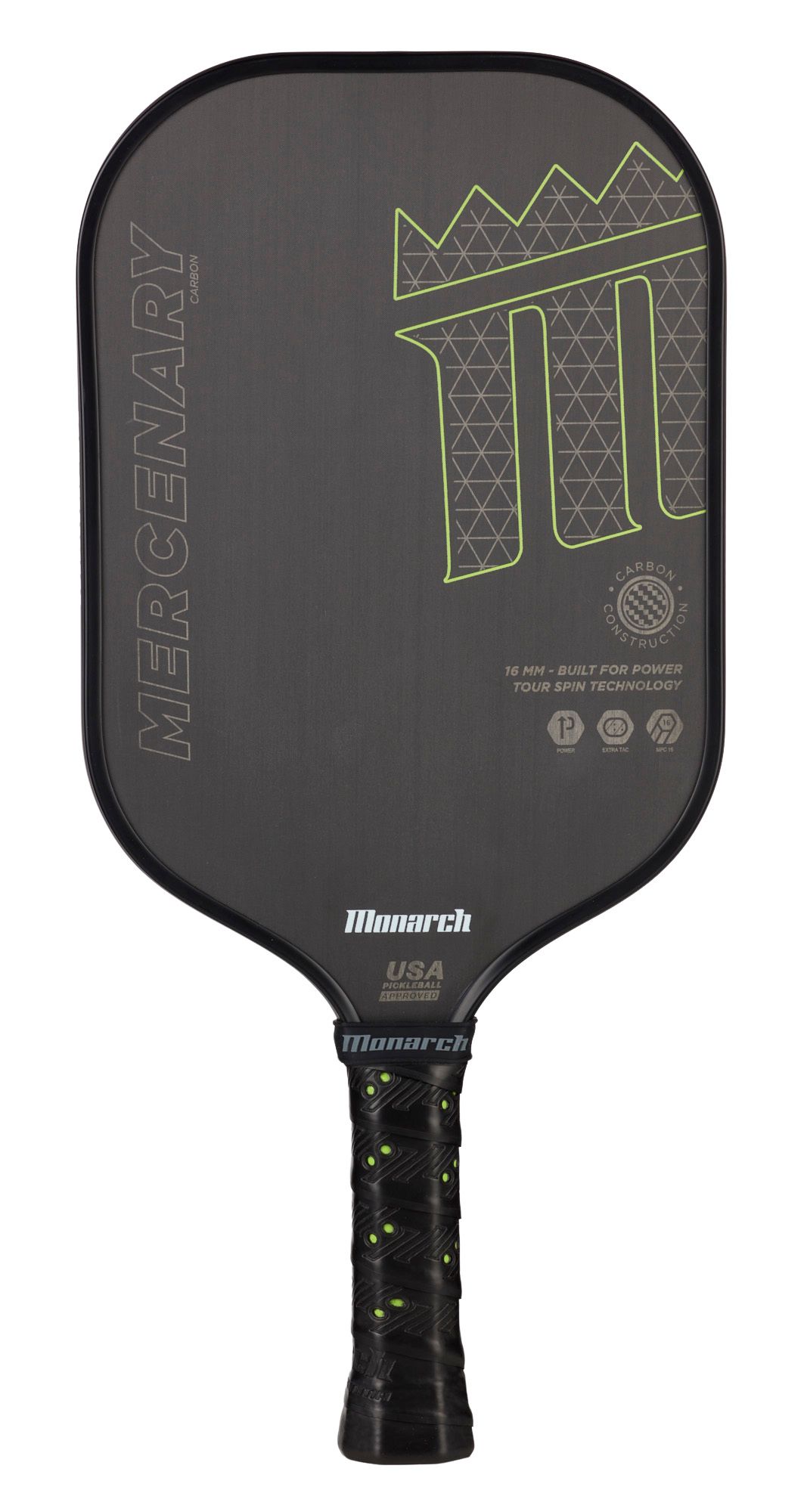 Monarch Mercenary Carbon 16mm Pickleball Paddle product image