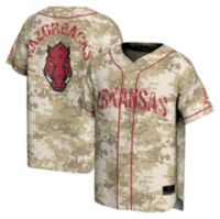 ProSphere Adult Arkansas Razorbacks Tan Digicamo Digicamo Baseball ...