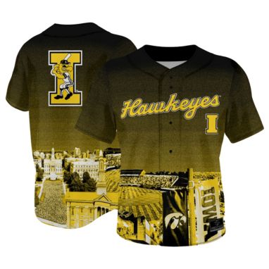 sorry, ProSphere Adult Iowa Hawkeyes Gold Campus Local Baseball Jersey is currently out of stock