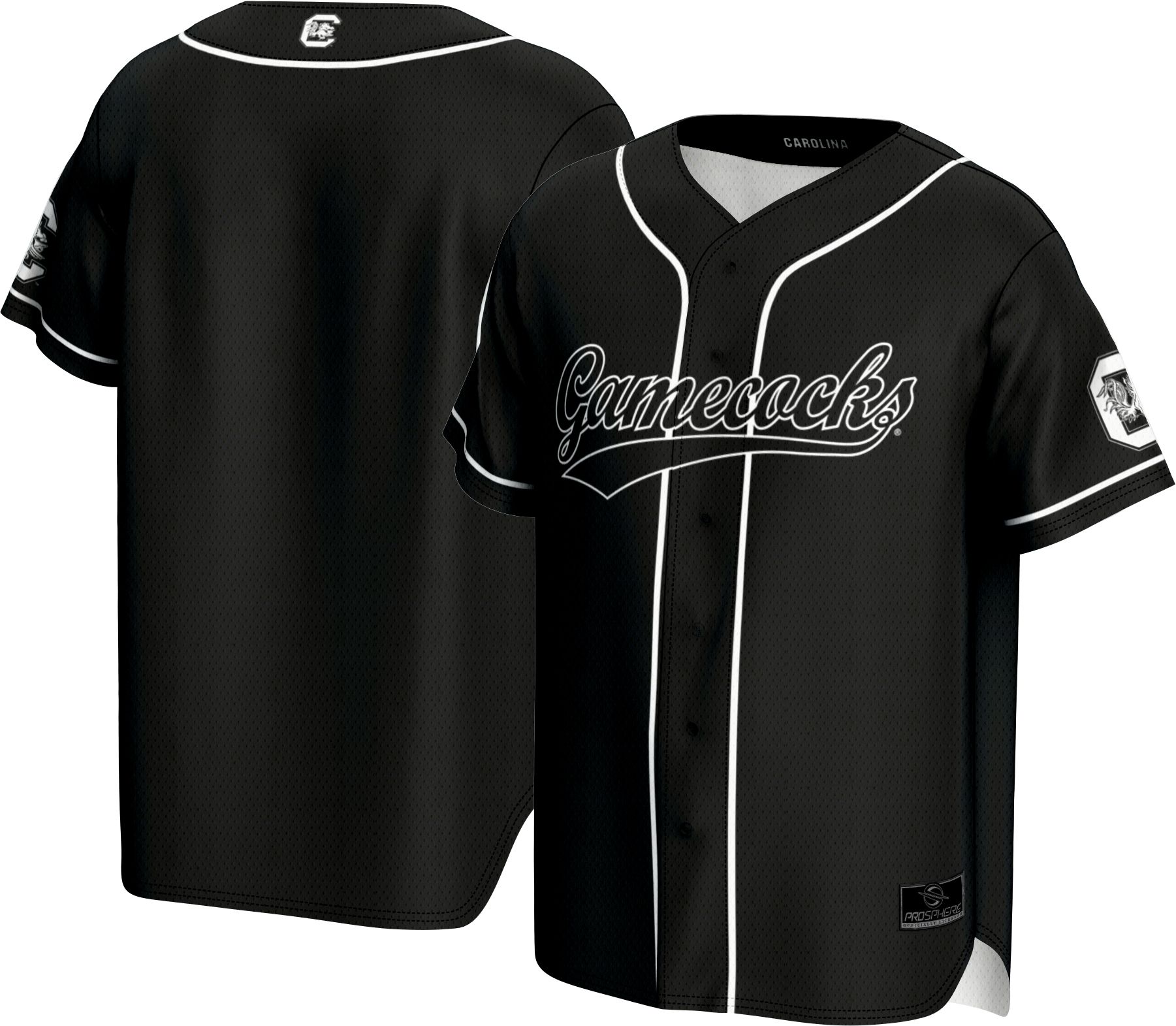 ProSphere Adult South Carolina Gamecocks Black Baseball Jersey product image