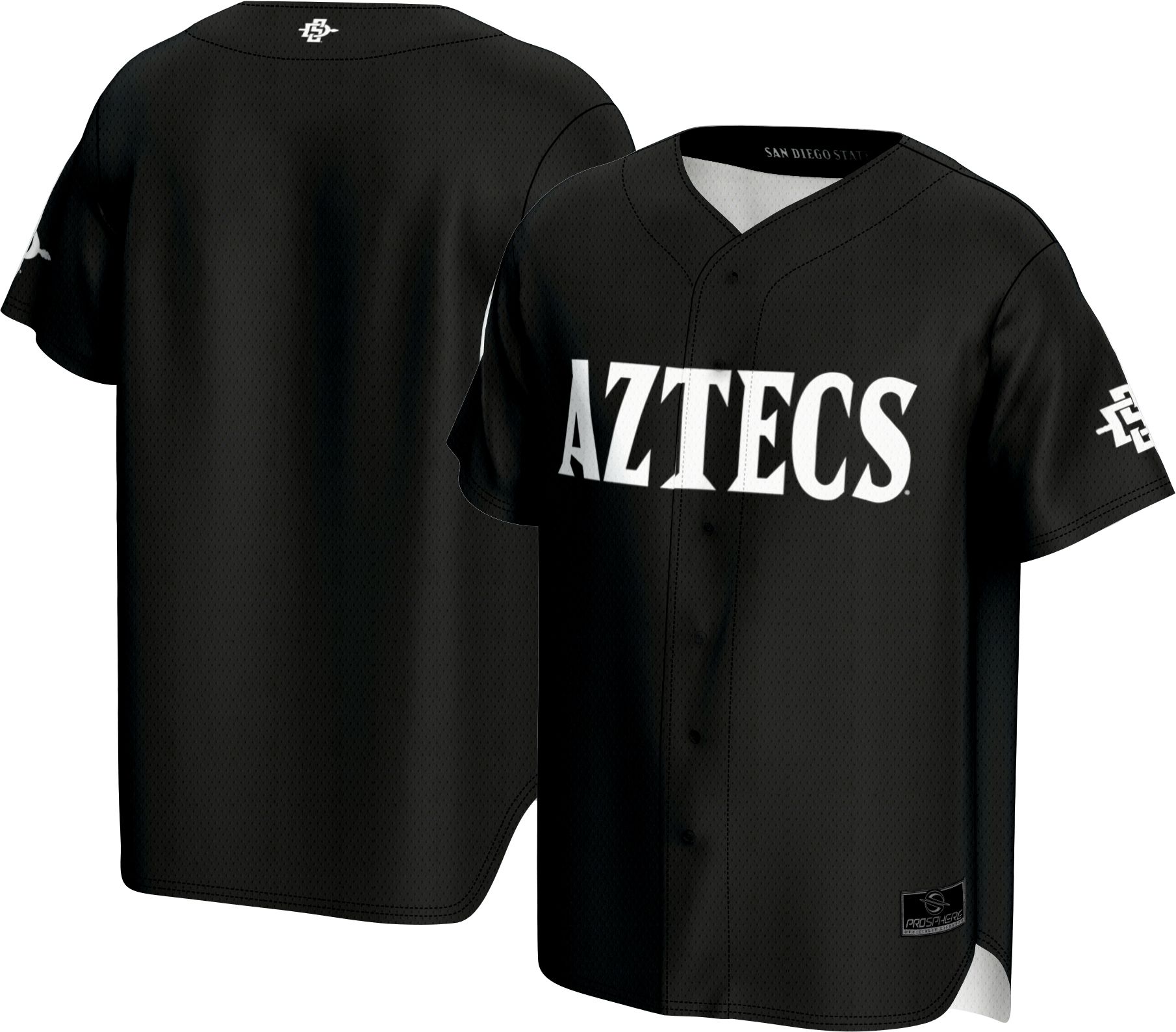 ProSphere Adult San Diego State Aztecs Black Baseball Jersey product image