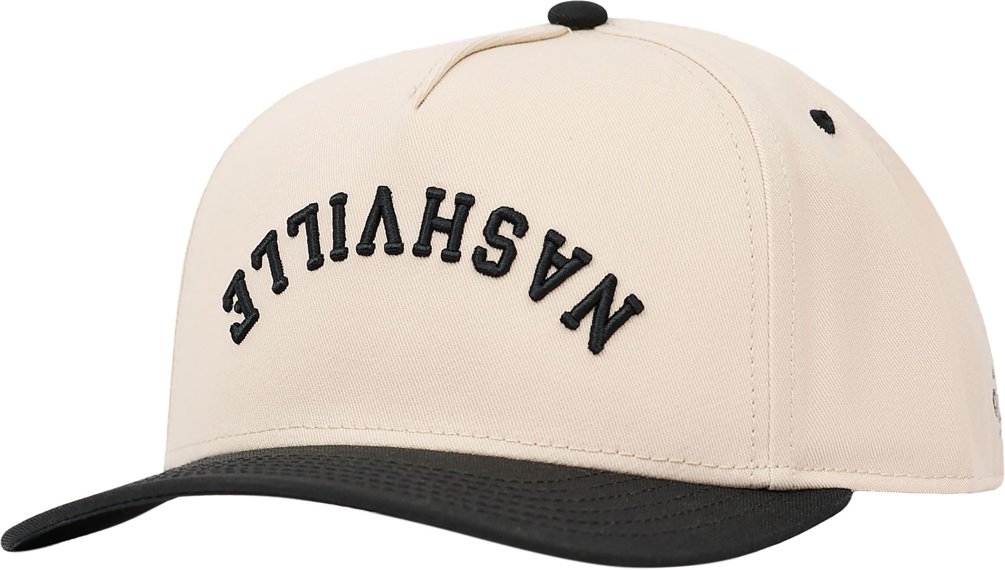 Nash Adult Nashville Black Upside-Down Snapback Hat product image