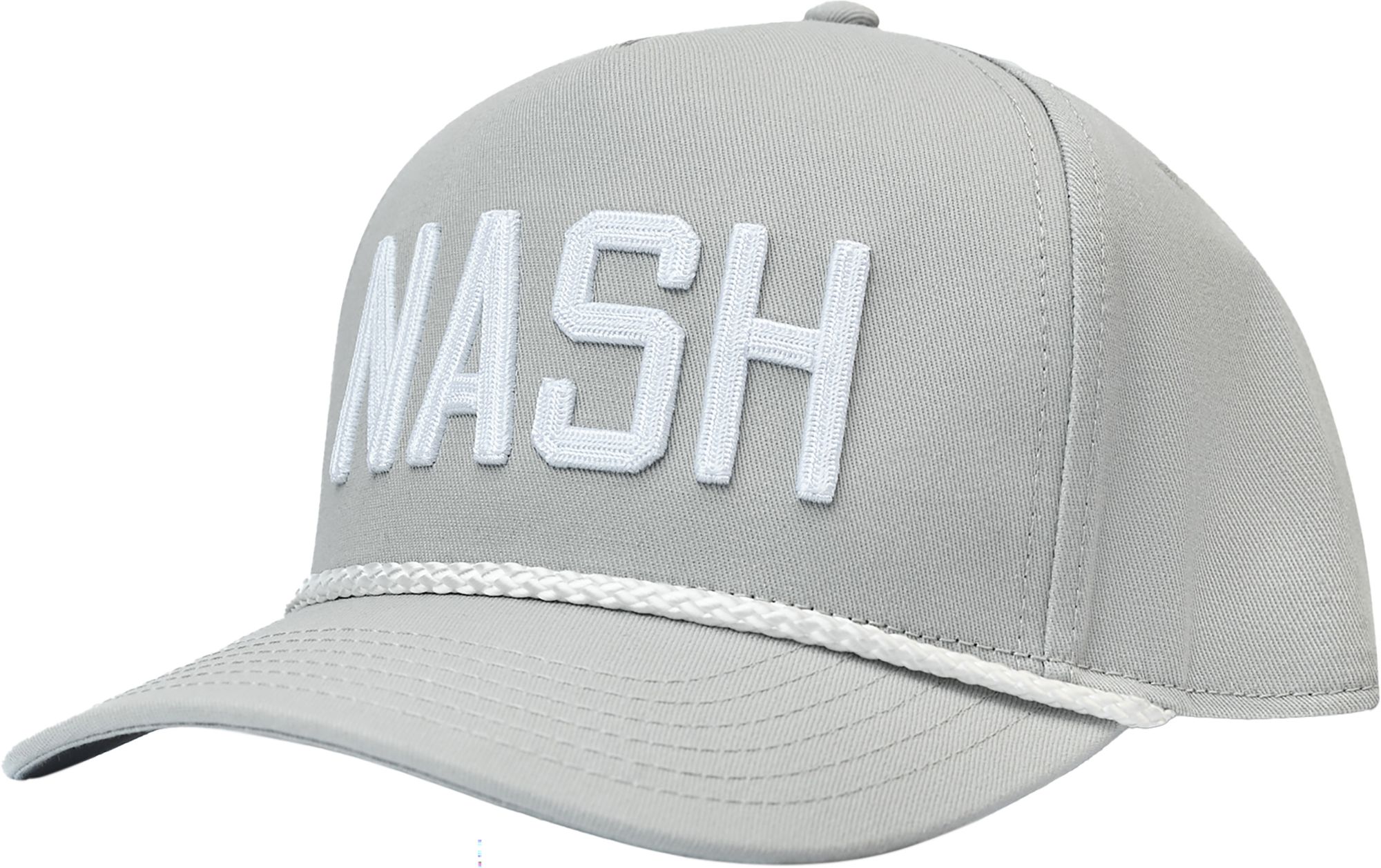Nash Adult Nashville Light Grey Legacy Snapback Hat product image