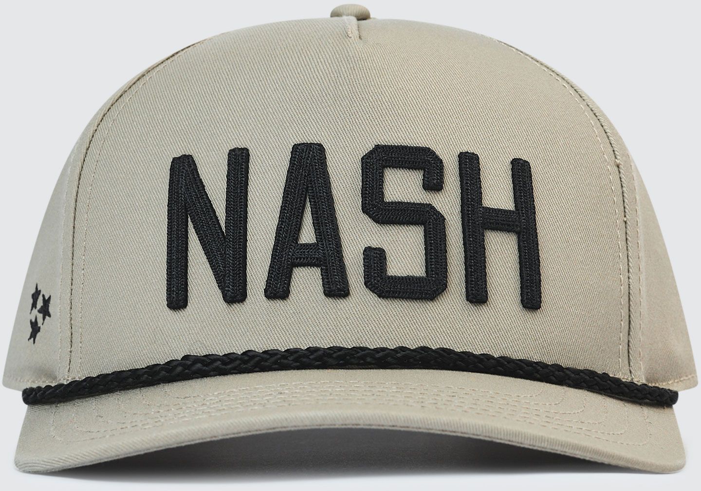 Nash Adult Nashville Taupe/Black Legacy Snapback Hat product image