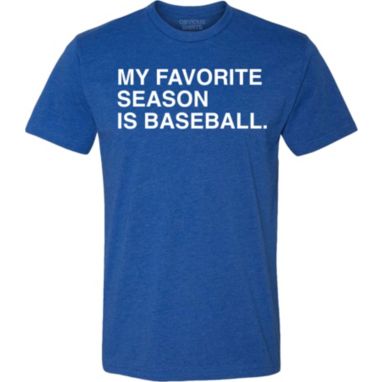 sorry, Obvious Shirts Men's Chicago Blue 'Favorite Season'  T-Shirt is currently out of stock