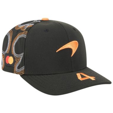 sorry, New Era Adult F1 McLaren Black Austin Lando Norris #4 9Seventy Adjustable Stretch-Snap Hat is currently out of stock