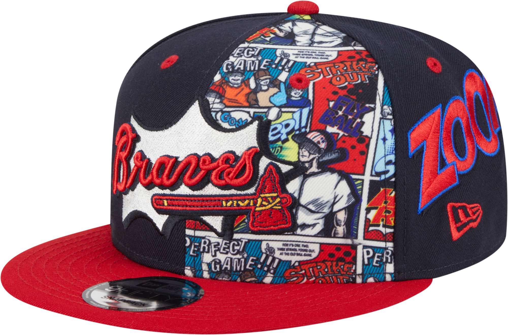 New Era Adult Atlanta Braves Player's Weekend 2025 Navy 9Fifty Adjustable Hat product image