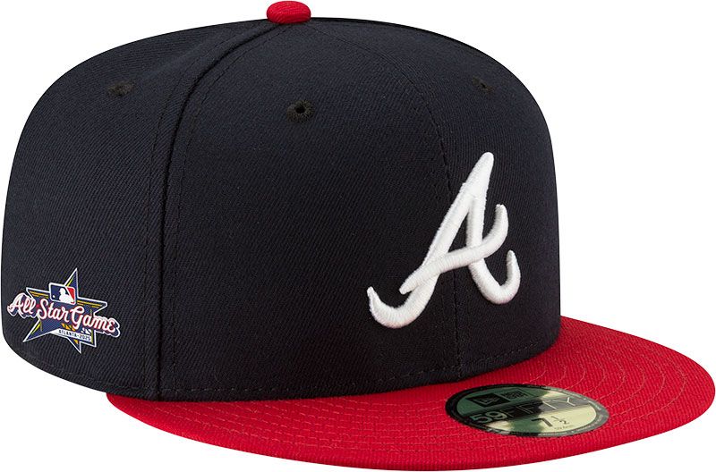 New Era Adult All-Star Game 2025 Atlanta Braves Navy 59Fifty Fitted Hat product image