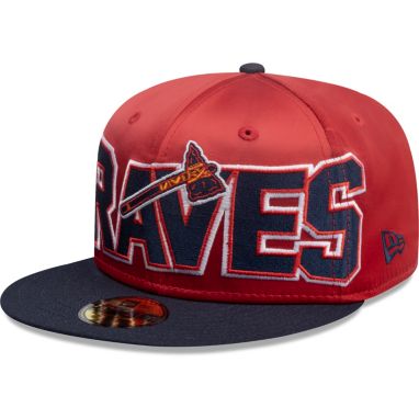 sorry, New Era Adult Atlanta Braves Red Satin 59Fifty Fitted Hat is currently out of stock