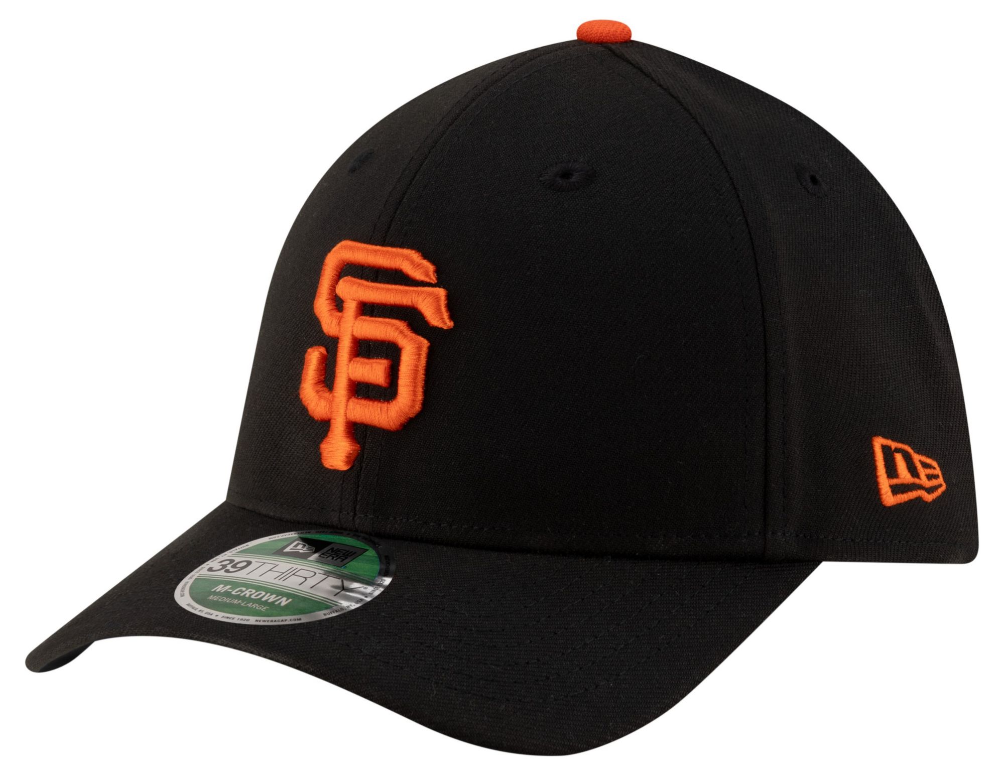 New Era Adult San Francisco Giants Black Game 39Thirty Replica Player Hat product image