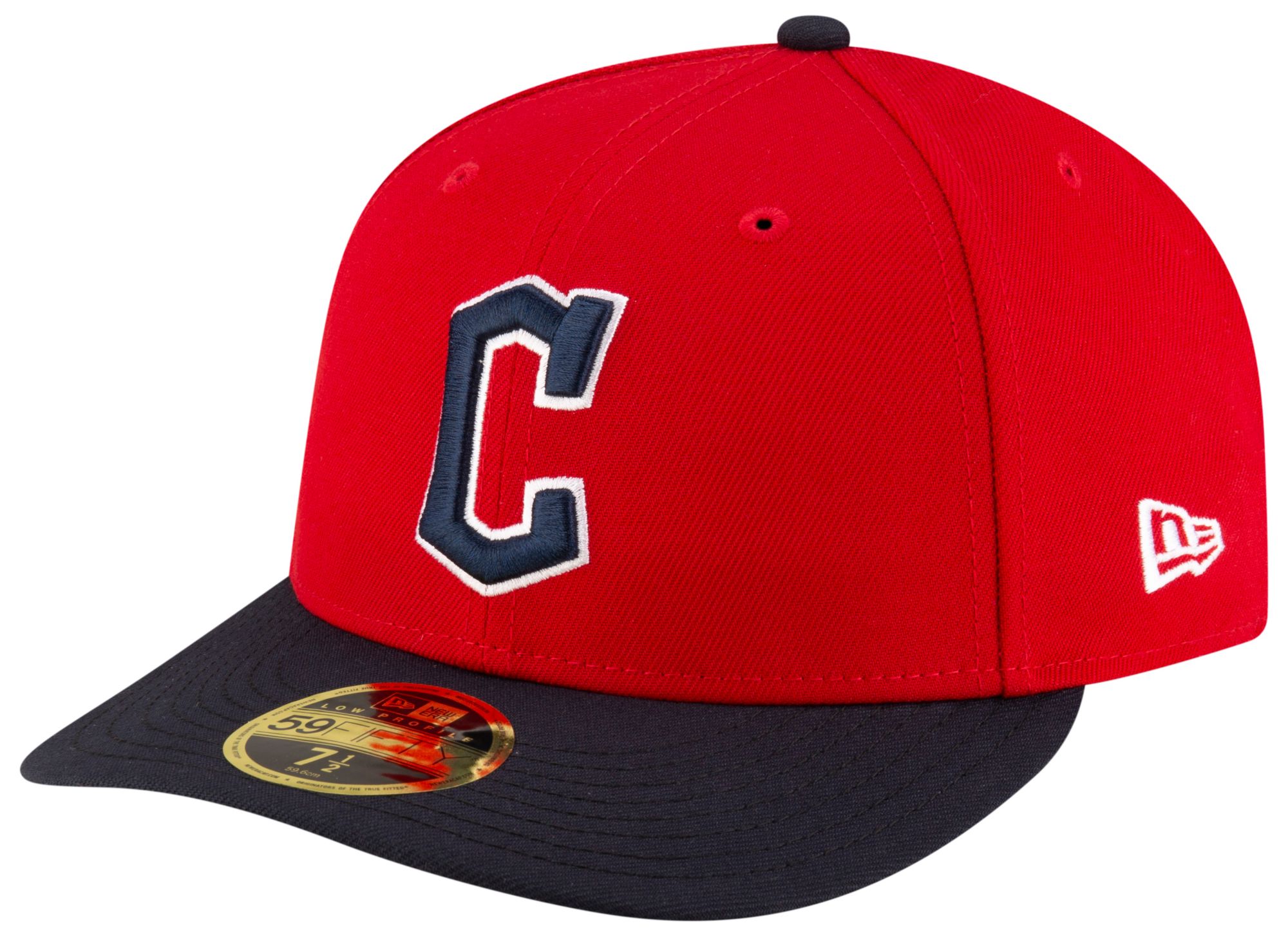 New Era Adult Cleveland Guardians Red Low Profile 59Fifty Fitted Hat product image