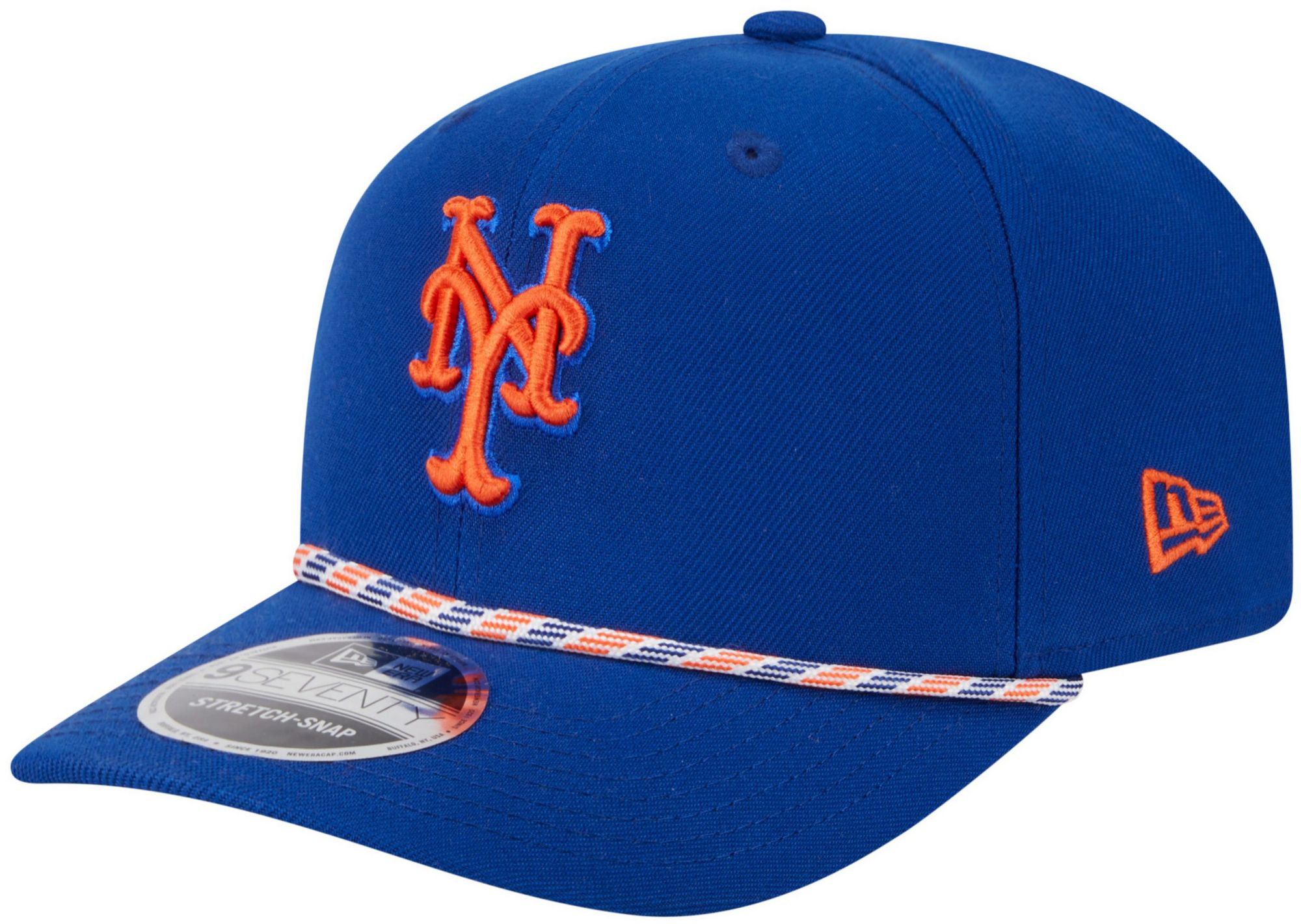 New Era Adult New York Mets Blue Multi Rope 9Seventy Adjustable Stretch-Snap Hat product image