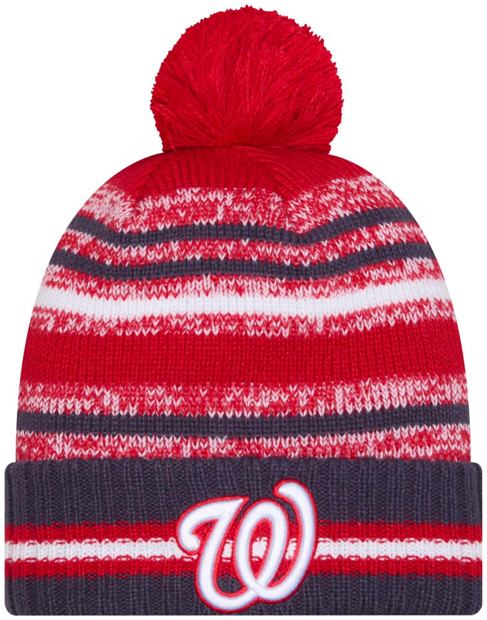 New Era Adult Washington Nationals Red Cheer Knit Hat product image