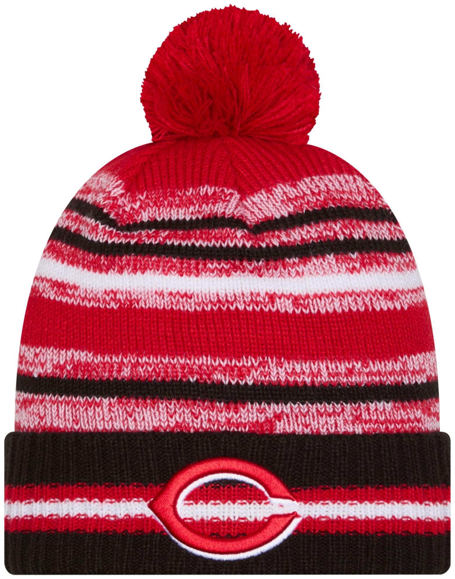 New Era Adult Cincinnati Reds Red Cheer Knit Hat product image