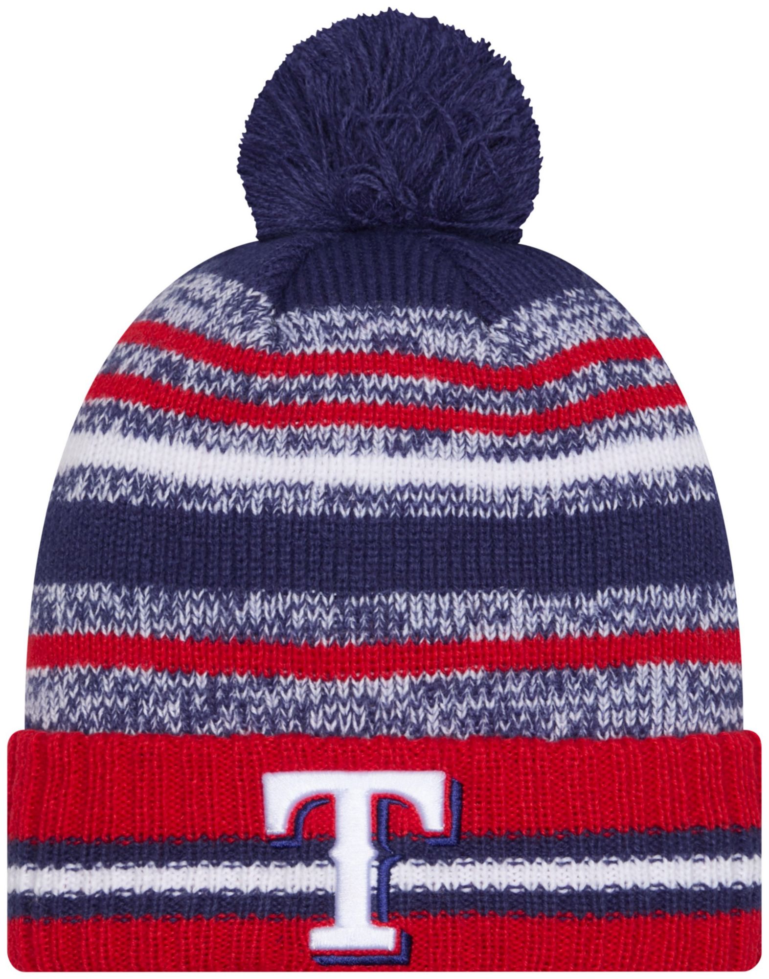 New Era Adult Texas Rangers Blue Cheer Knit Hat product image